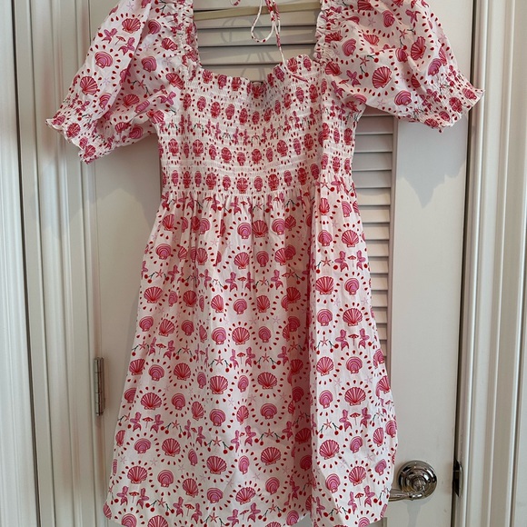 Hill House Red and White Nap Dress - Picture 4 of 5